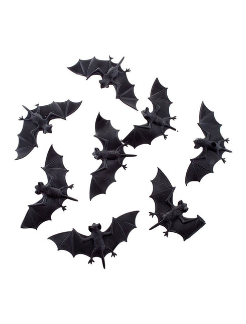Halloween Decoratie Set, Halloween Vleermuizen Rubber Realistische (3 Grote 3 Middelgrote 3 Kleine) Vleermuis aan Hang, Hanger Decoratie, Enge Verschrikking Halloween Decoratie Set, Halloween Vleermuizen Rubber Realistische (3 Grote 3 Middelgrote 3 Kleine) Vleermuis aan Hang, Hanger Decoratie, Enge Verschrikking