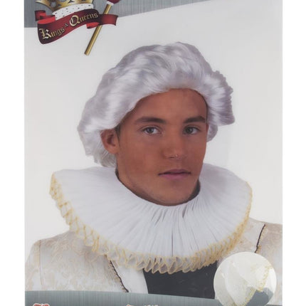 Funny Fashion Witte kraag barok