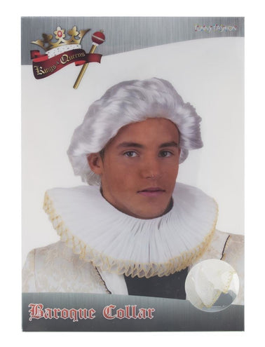 Funny Fashion Witte kraag barok