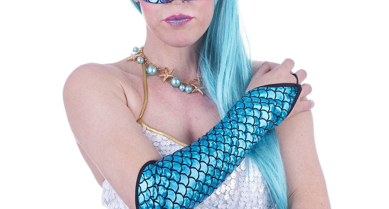 Funny Fashion Zeemeerminnen verkleed set Anne 3-delig