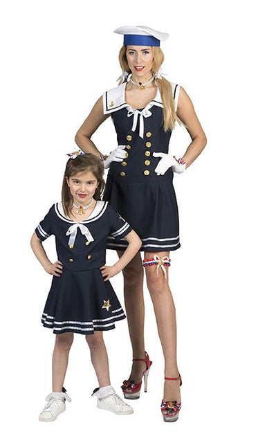 Funny Fashion Zeilmeisje kostuum Salty