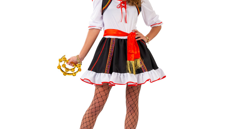 Funny Fashion Zigeunerin jurkje Fiona