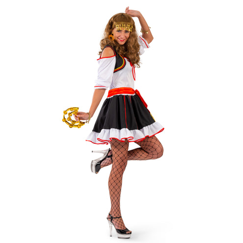 Funny Fashion Zigeunerin jurkje Fiona