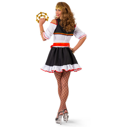 Funny Fashion Zigeunerin jurkje Fiona