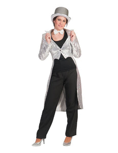 Funny Fashion Zilveren slipjassen voor party's