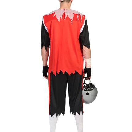 Funny Fashion Zombie AM voetballer pak