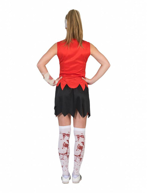 Funny Fashion Zombie cheerleader dames pak