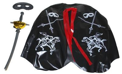 Funny Fashion Zorro kostuum  3-delig