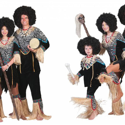 Funny Fashion Zulu pakjes voor kinderen