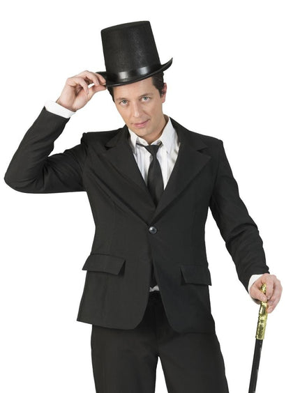 Funny Fashion Zwart colbert Charlie heren