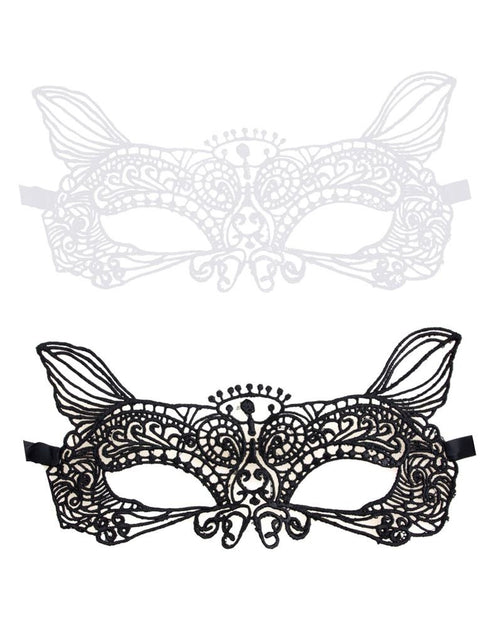 Funny Fashion Zwart kanten oogmasker Noha