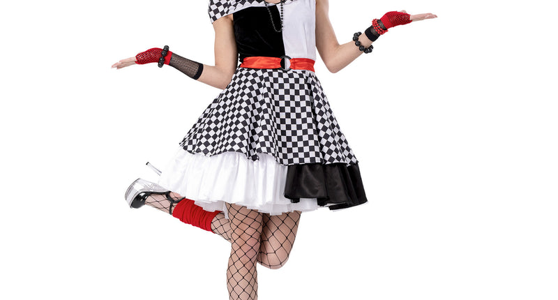 Funny Fashion Zwart wit Suzanna