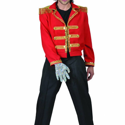 Funny Fashion Zwarte disco broek heren