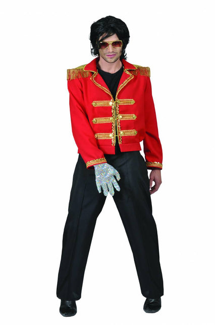 Funny Fashion Zwarte disco broek heren