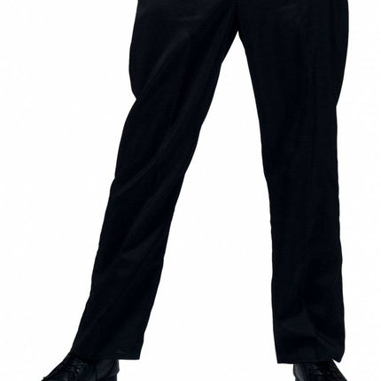 Funny Fashion Zwarte disco broek heren