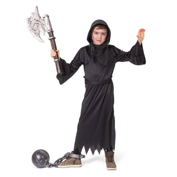 Funny Fashion Zwarte geest pak Jeffrey