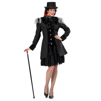 Funny Fashion Zwarte jas Janet