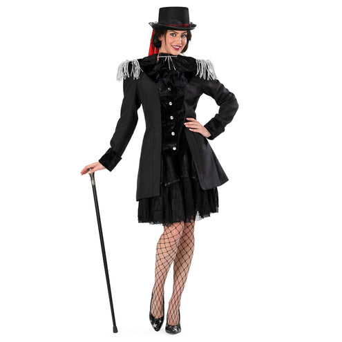 Funny Fashion Zwarte jas Janet