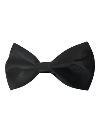 Funny Fashion Zwarte satijnen strik