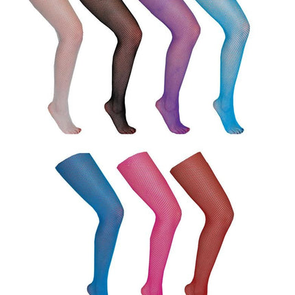 Funny Fashion Zwarte visnet  disco net panty