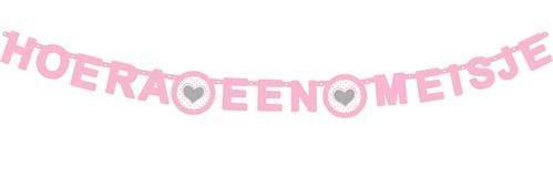 Haza Witbaard Letterslinger hoera een meisje