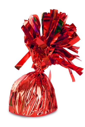 PartyXplosion Ballon gewichtje rood 140 gr  Ø6 cm