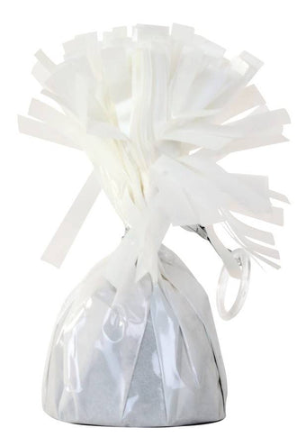 PartyXplosion Ballongewichtje wit 140 gram Ø6cm