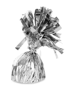 PartyXplosion Ballongewichtje zilver 140 gram Ø6cm