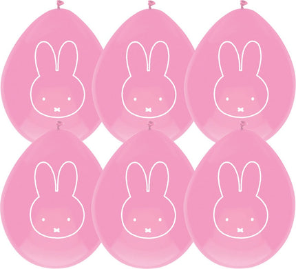 PartyXplosion Ballonnen Nijntje geboorte meisje