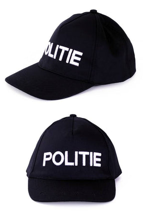 PartyXplosion Baseball cap pet politie one size