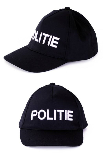 PartyXplosion Baseball cap pet politie one size
