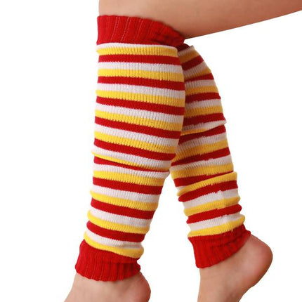 PartyXplosion Beenwarmers rood/wit/geel kids