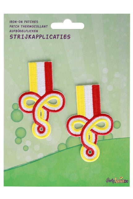 PartyXplosion Brandenburger Oeteldonk applicatie 8x5cm