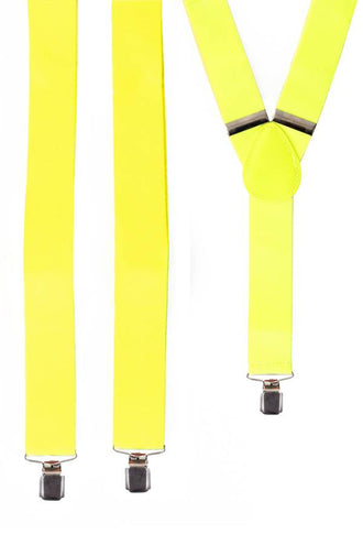 PartyXplosion Bretel fluor geel