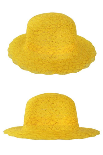 PartyXplosion Dameshoed Organza goud