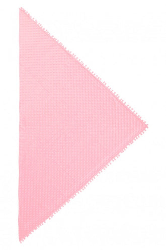 PartyXplosion Driehoek sjaal Bubble pastel roze