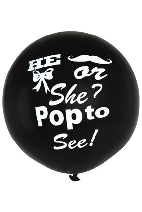 PartyXplosion Geboorte ballon HE or SHE