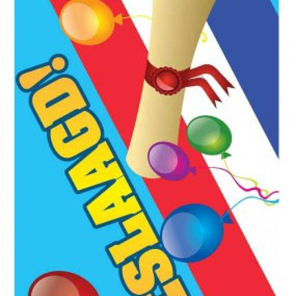 PartyXplosion Geslaagd vlag 90x150cm