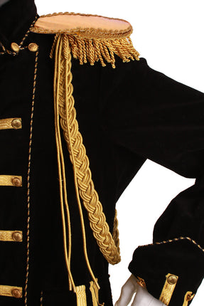 PartyXplosion Gevlochten erekoord goud 1 meter, 30 mm.