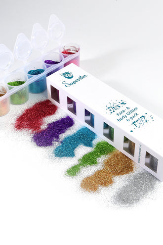 PartyXplosion Glitter sixpack superstar glitters Happy  90 ml