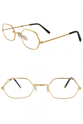 PartyXplosion Gouden bril Sinterklaas of kerstman