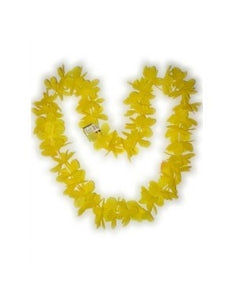 PartyXplosion Hawaii krans in geel