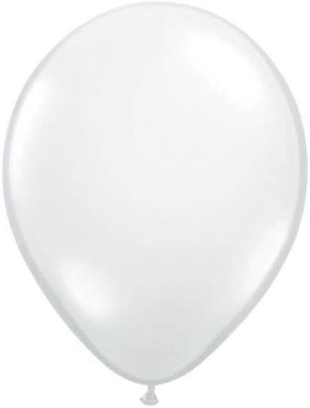 PartyXplosion Helium ballonnen wit