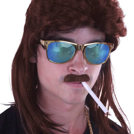 PartyXplosion Herenpruik met matje bruin