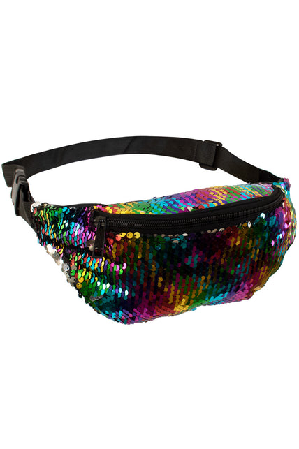 PartyXplosion Heuptasje multicolour met glitters