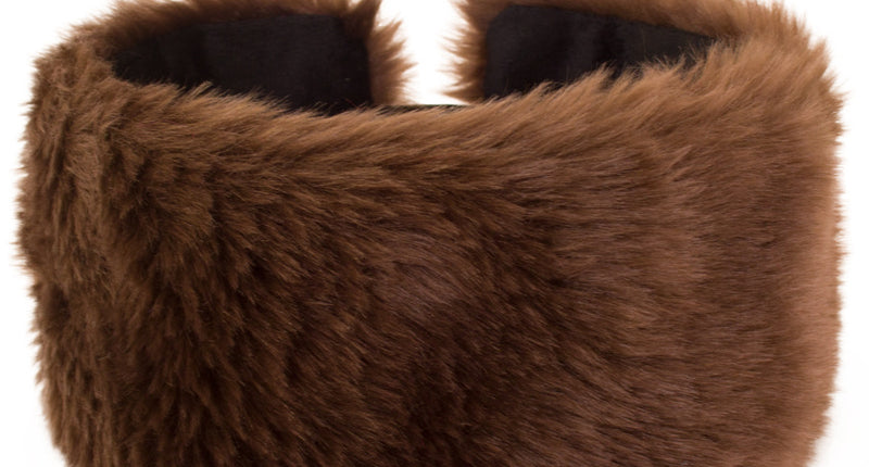 PartyXplosion Hoofdband pluche bruin