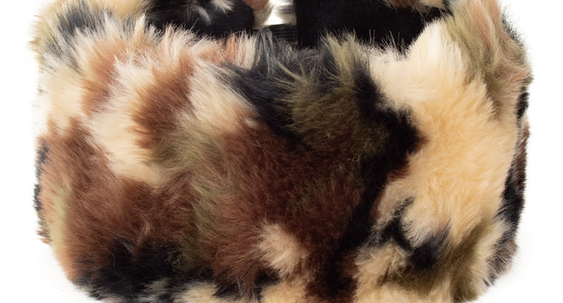 PartyXplosion Hoofdband pluche camouflage