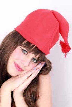 PartyXplosion Kaboutermuts rood met flosje