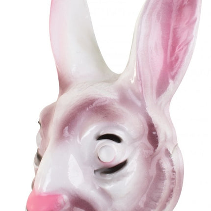 PartyXplosion Masker konijn plastic volwassen