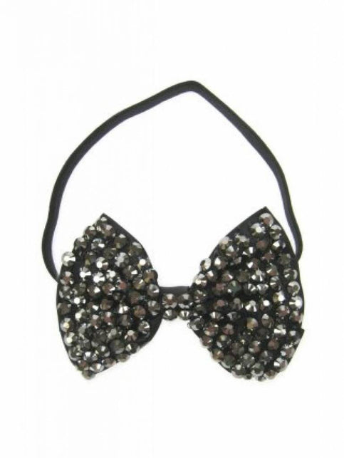 PartyXplosion Pailletten strik met steentjes verschillende kleuren